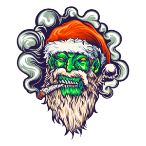 Weeding Zombi Santa