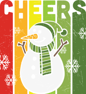 Cheers Karácsonyi Hóember